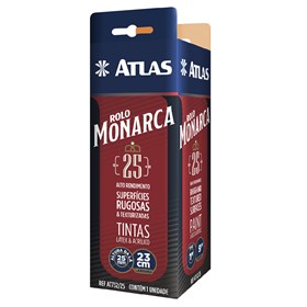 Rolo de Lã Sintética Monarca 23cm AT722/22 Atlas