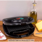 Sanduicheira Fast Grill e Sandwich Mondial S-12- Preta