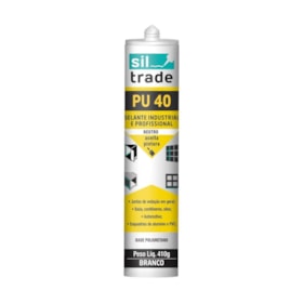 Selante PU Poliuretano 25 Siltrade 410g Branco 1560095 Baston