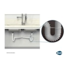 Sifão Extensivo Universal Duplo 30205425 Branco Blukit Sifão Extensivo Universal Duplo 30205425 Branco Blukit