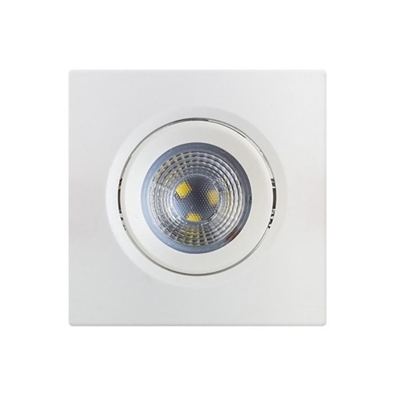 Spot de Embutir Easyled Quadrado 3W 6000K YQ093036BCDEAV2 Bronzearte Spot de Embutir Easyled Quadrado 3W 6000K YQ093036BCDEAV2 Bronzearte