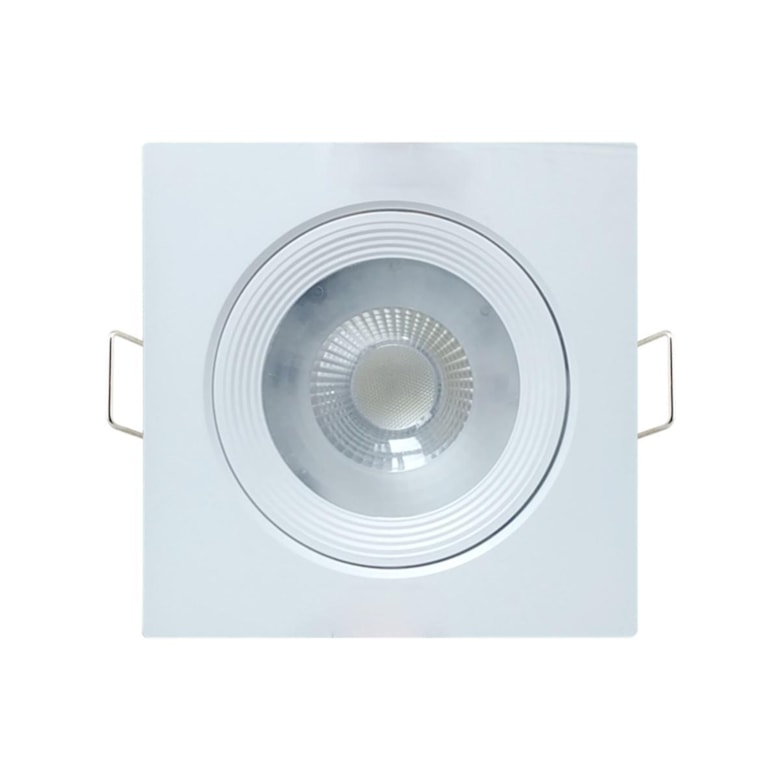 Spot de Embutir Fênix Quadrado 5W 6500K Branco 11601 Kian Spot de Embutir Fênix Quadrado 5W 6500K Branco 11601 Kian