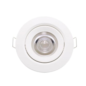 Spot Led de Embutir Fênix Redondo 5W 6500K Branco 11609 Kian Spot Led de Embutir Fênix Redondo 5W 6500K Branco 11609 Kian