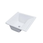 Tanque de Lavar Roupa 60x60 Branco Gelo 48 Litros T060 Decoralita