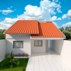 Telha PVC Plan Colonial Terracota 6 Ondas 2,42x0,88 Metros Afort