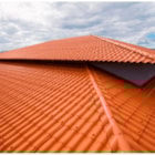 Telha PVC Plan Colonial Terracota 6 Ondas 2,42x0,88 Metros Afort Telha PVC Plan Colonial Terracota 6 Ondas 2,42x0,88 Metros Afort