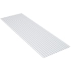 Telha Translucida PVC Leitosa 244X50X6 15022440 Fortlev Telha Translucida PVC Leitosa 244X50X6 15022440 Fortlev