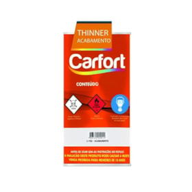 Thinner Acabamento 5 Litros C-700/005 Carfort