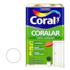 Tinta Acrílica Branco 18 Litros 5206990/2278 Coralar Tinta Acrílica Branco 18 Litros 5206990/2278 Coralar