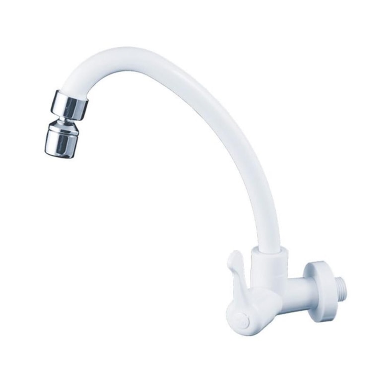 Torneira Cozinha Parede 2762 ABS BRANCO Civitt Torneira Cozinha Parede 2762 ABS BRANCO Civitt