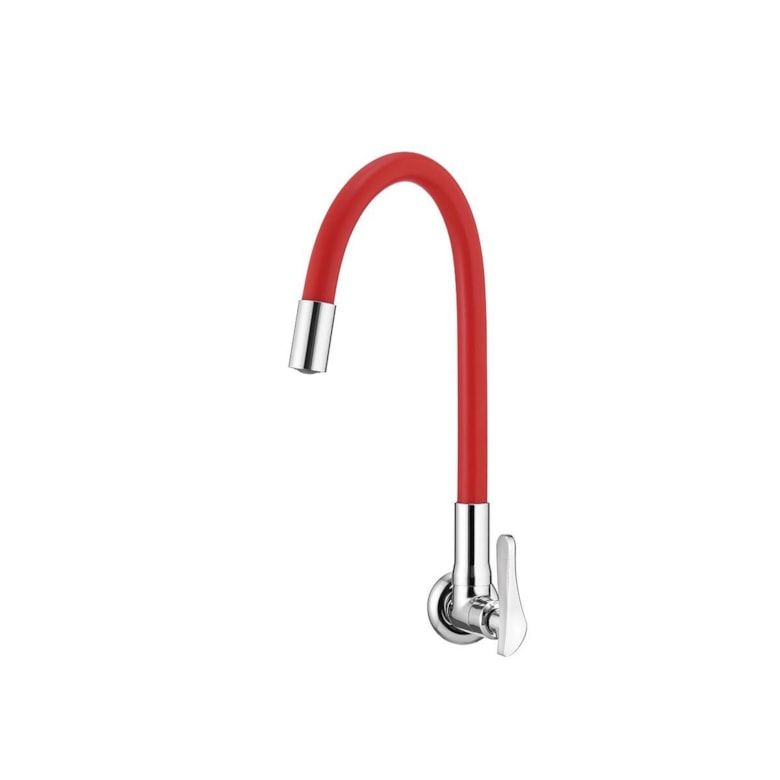 Torneira de Parede Flex 1178 R27 Vermelho 7048537 Lorenzertti Torneira de Parede Flex 1178 R27 Vermelho 7048537 Lorenzertti
