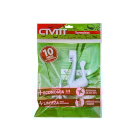 Torneira Lavatório 2774 ABS Branco Civitt Torneira Lavatório 2774 ABS Branco Civitt