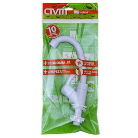 Torneira Lavatório ABS Branco 2771 Civit