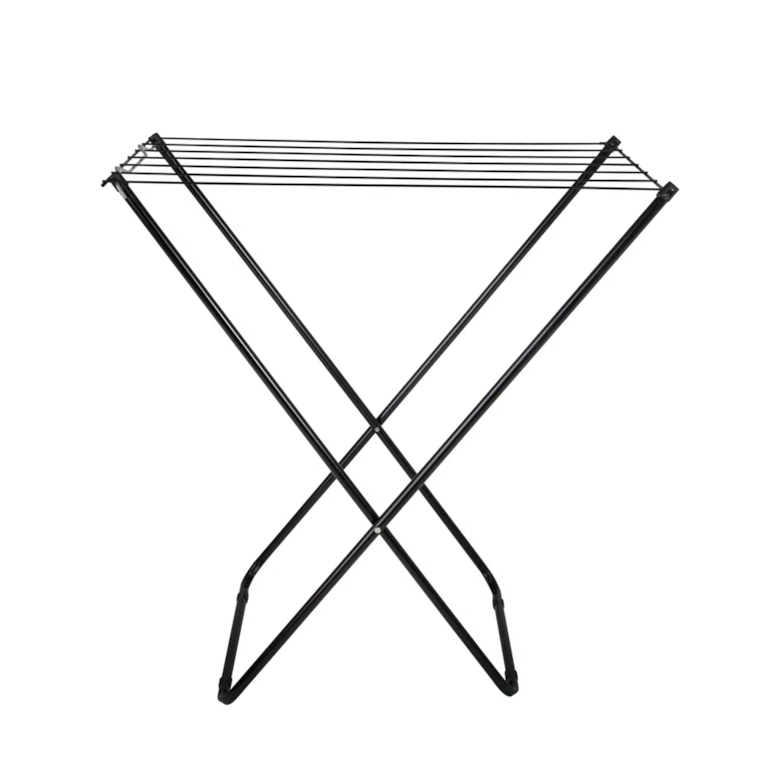 Varal de Chão Slim Preto 6215 Mor Varal de Chão Slim Preto 6215 Mor