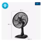 Ventilador de Mesa 30cm Super Power Mondial Preto 60W VSP30B