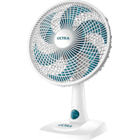 Ventilador de mesa 30cm Ultra 110V Branco/Azul V30 6P