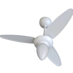 Ventilador de Teto Ventisol Wind 3 Pás Branco Bivolt Ventilador de Teto Ventisol Wind 3 Pás Branco Bivolt