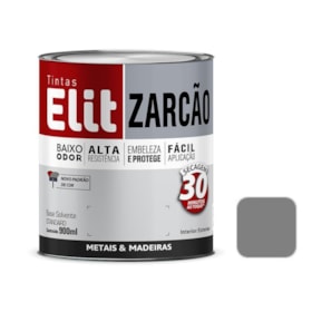 Zarcão 900ml Cinza 106302 Elit